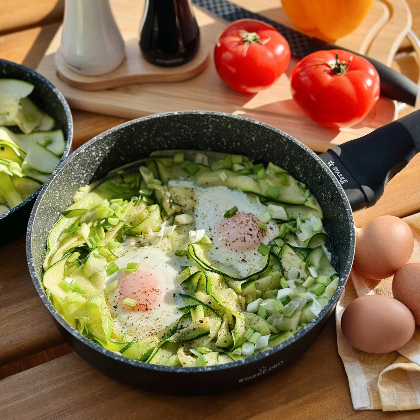 PAN LARGE INDUCTION Non-stick NON-STICK GAS Starke Pro Dante 24cm Brand Starke Pro