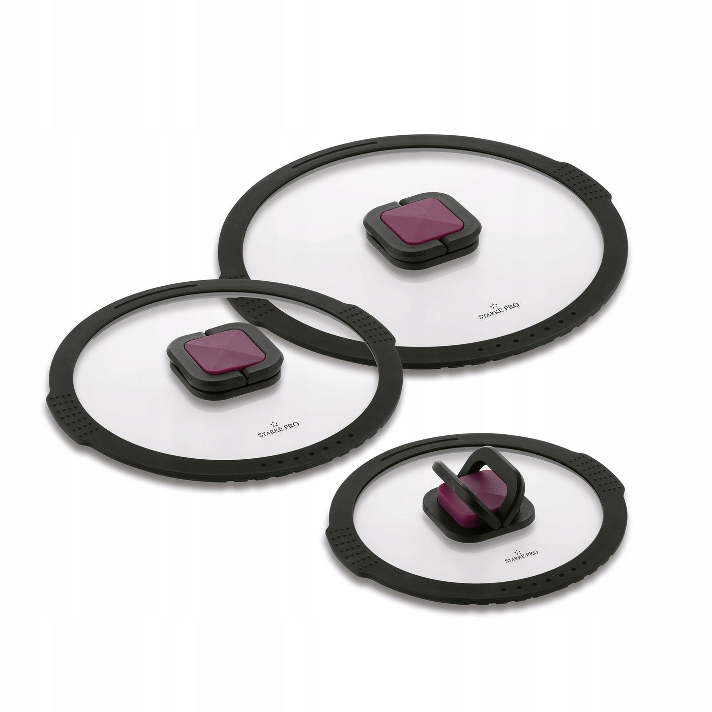 PAN POT LIDS Silicone Kitchen Rant Starke Pro 20/24/28cm