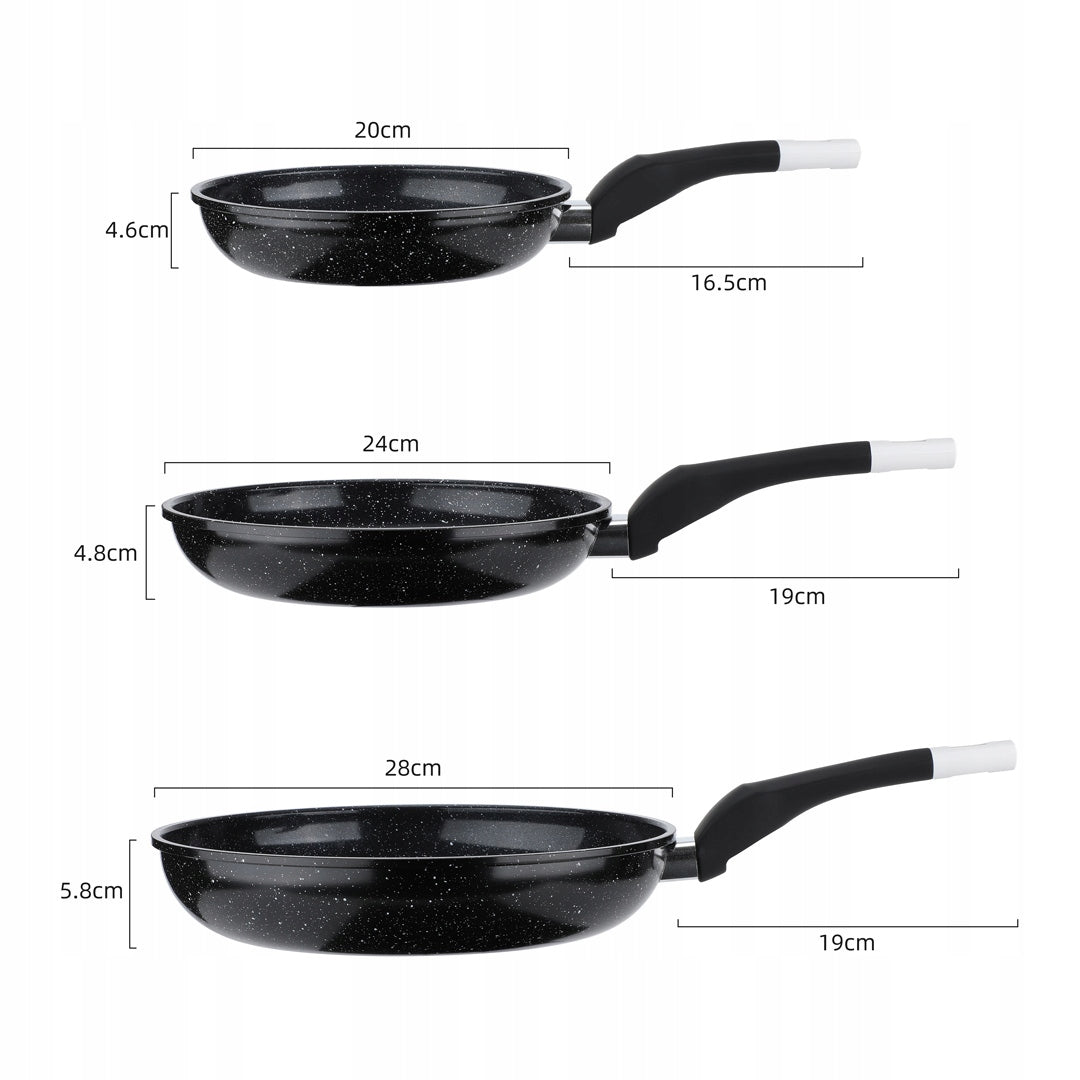 PAN SET 20/24/28 CM Manufacturer code 7538