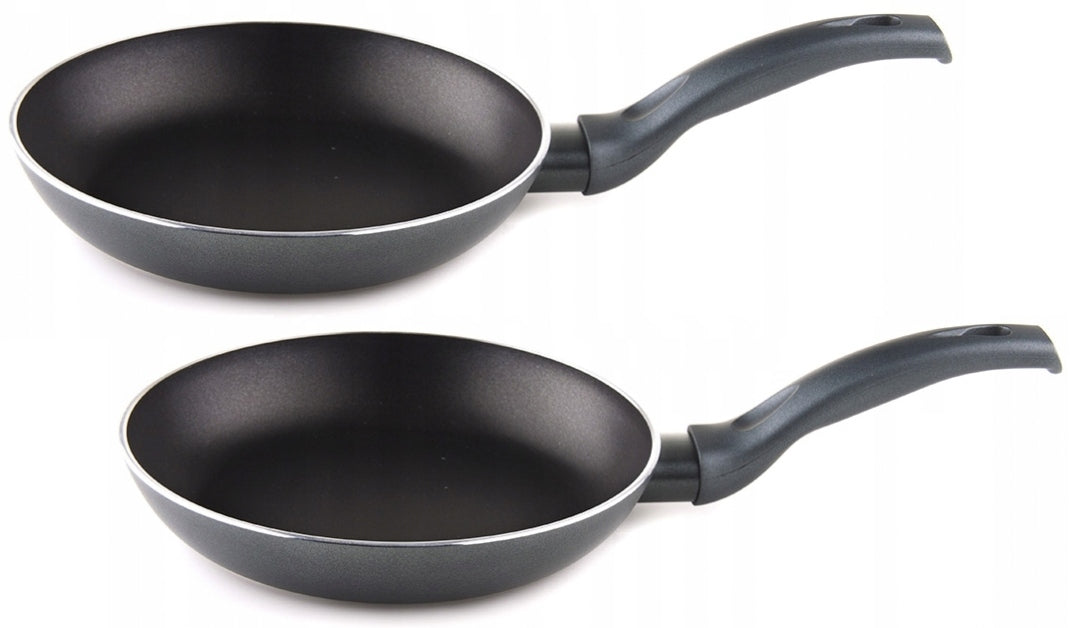 PAN SET AMBITION GRAPHITE 20 +28 CM ILAG non-stick