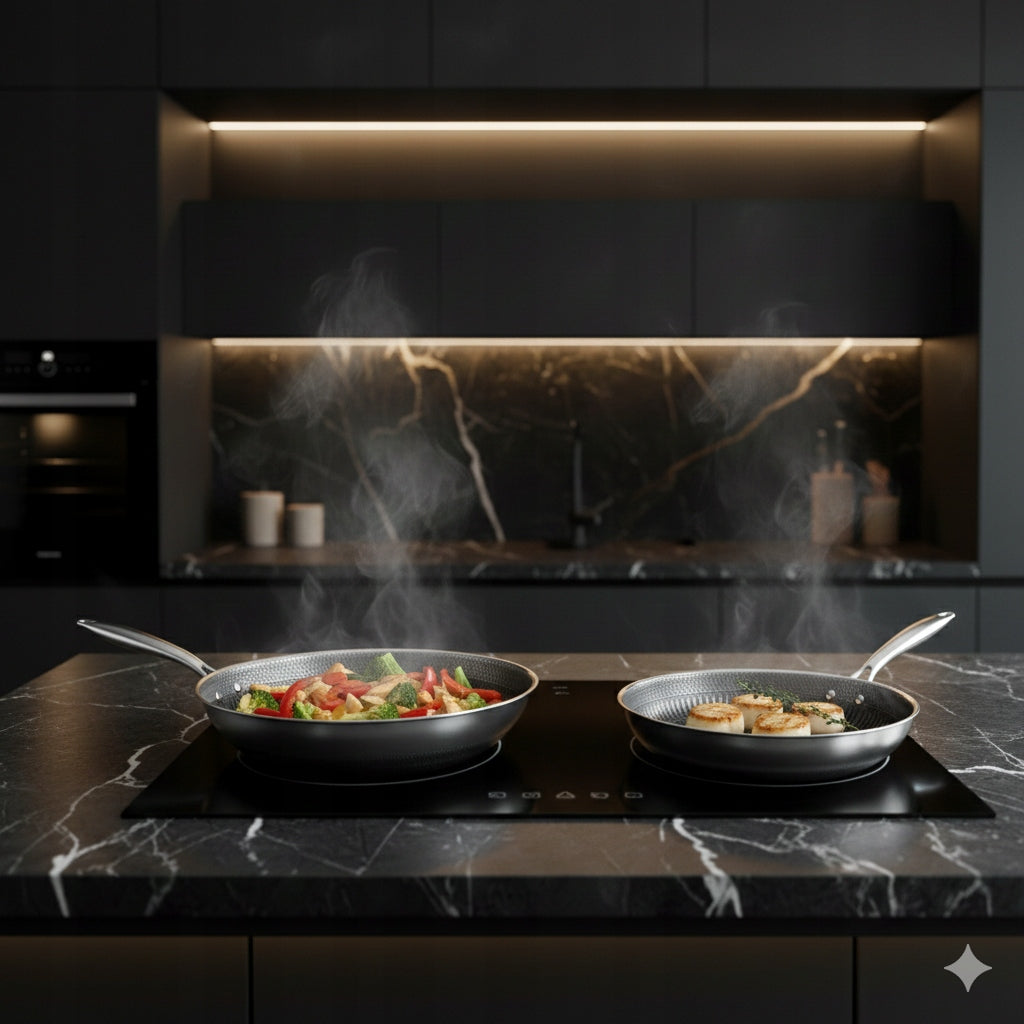 PAN SET WITH LID SET OF 7 PCS WITHOUT PFOA AND PFOS NON STICK Brand no brand