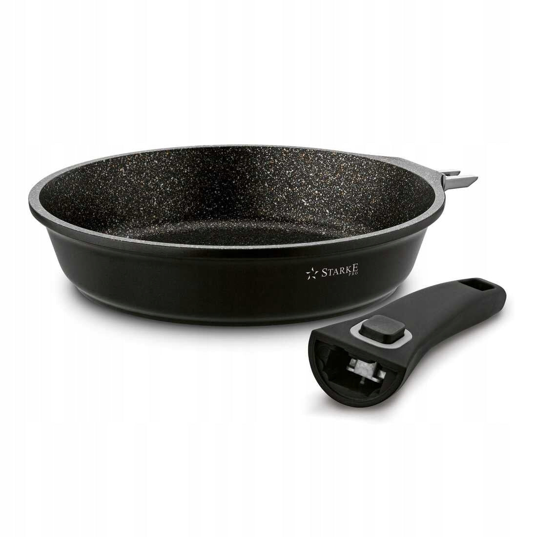 PAN WITH DETACHABLE HANDLE 20CM SVART MARBLE STARKE PRO Manufacturer code 453721