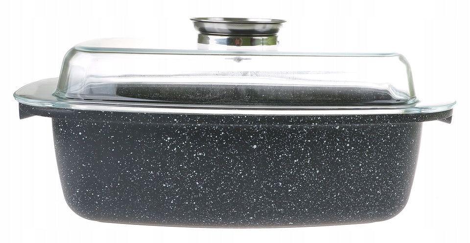 PAN WITH NON-STICK MARBLE COATING INDUCTION GAS 5,5L Brand Zilner