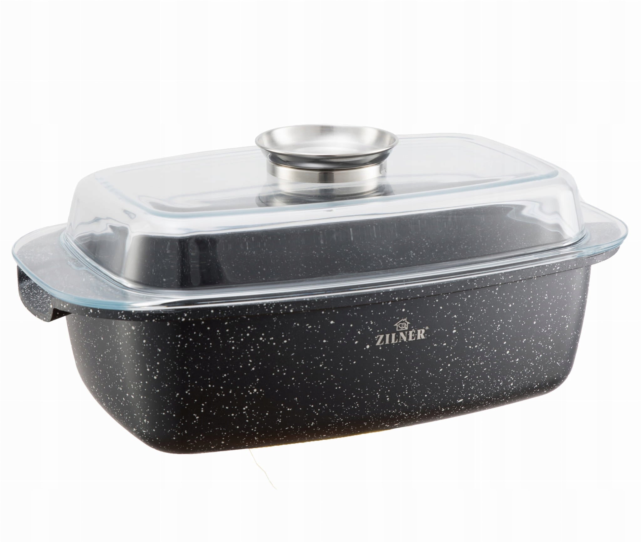 PAN WITH NON-STICK MARBLE COATING INDUCTION GAS 5,5L