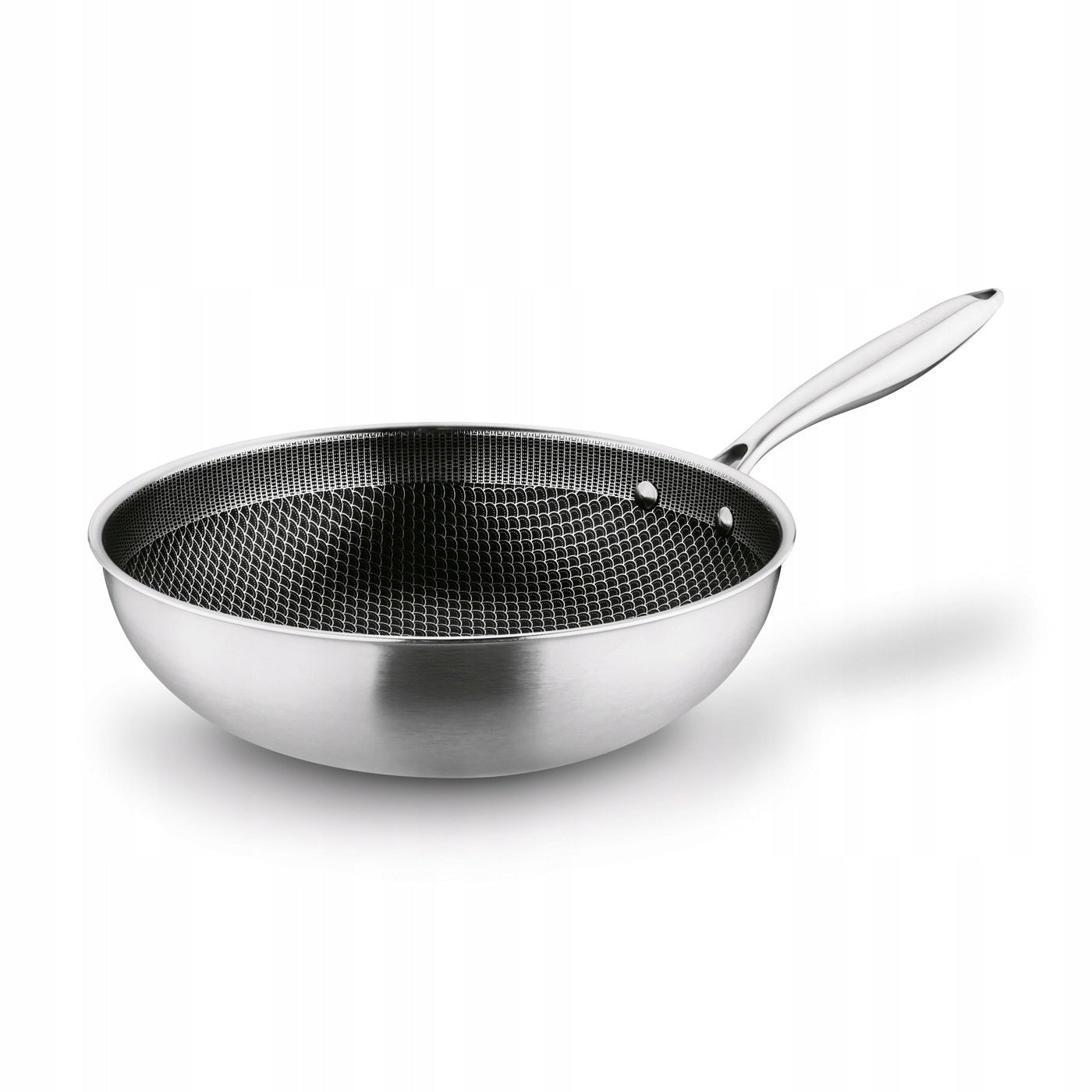 PAN WOK Induction LID LARGE STEEL Starke Pro Linesta Steel 30x9cm Brand Starke Pro