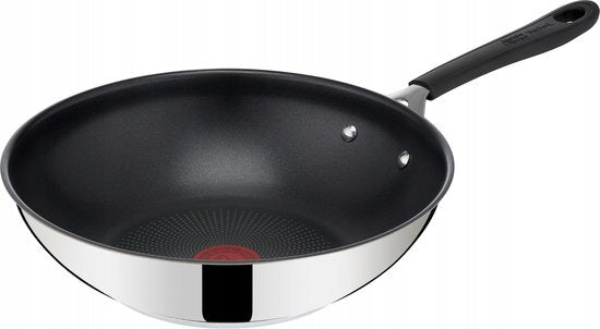 PAN WOK TEFAL Home Cook JAMIE OLIVER E3031925 28 CM INDUCTION