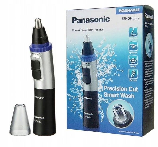 PANASONIC 2-IN-1 TRIMMER FOR NOSE AND EARS WET DRY WIRELESS Manufacturer code B0041R9NMO