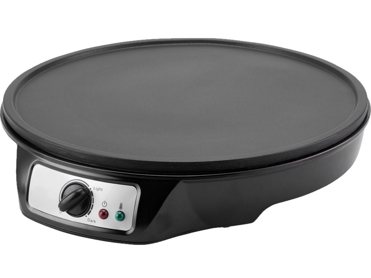PANCAKE MAKER 30cm 1000W NON-STICK PLATE TEMPERATURE CONTROL HIGH POWER