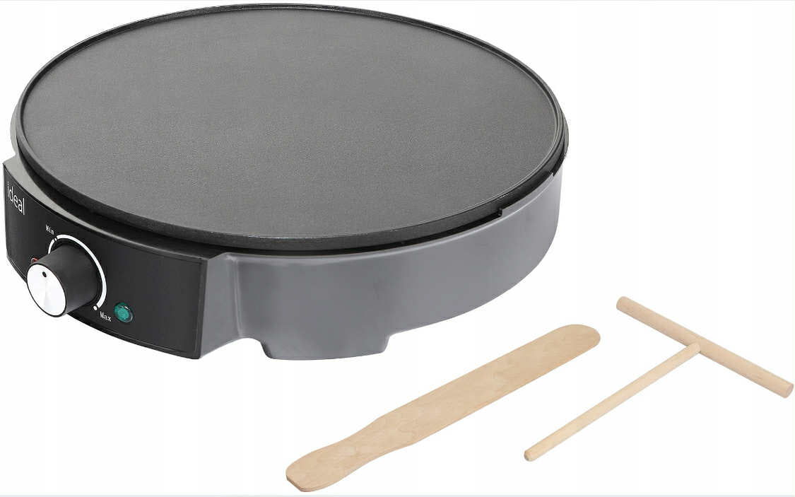 PANCAKE MAKER 30cm 1800W FAST FRYING PANCAKES AND OMELETS without fat Manufacturer code NALEŚNIKARKA ELEKTRYCZNA