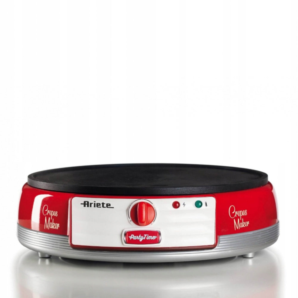 PANCAKE MAKER Ariete 202/00 | PARTYTIME | RED 1000W Manufacturer code 202/0