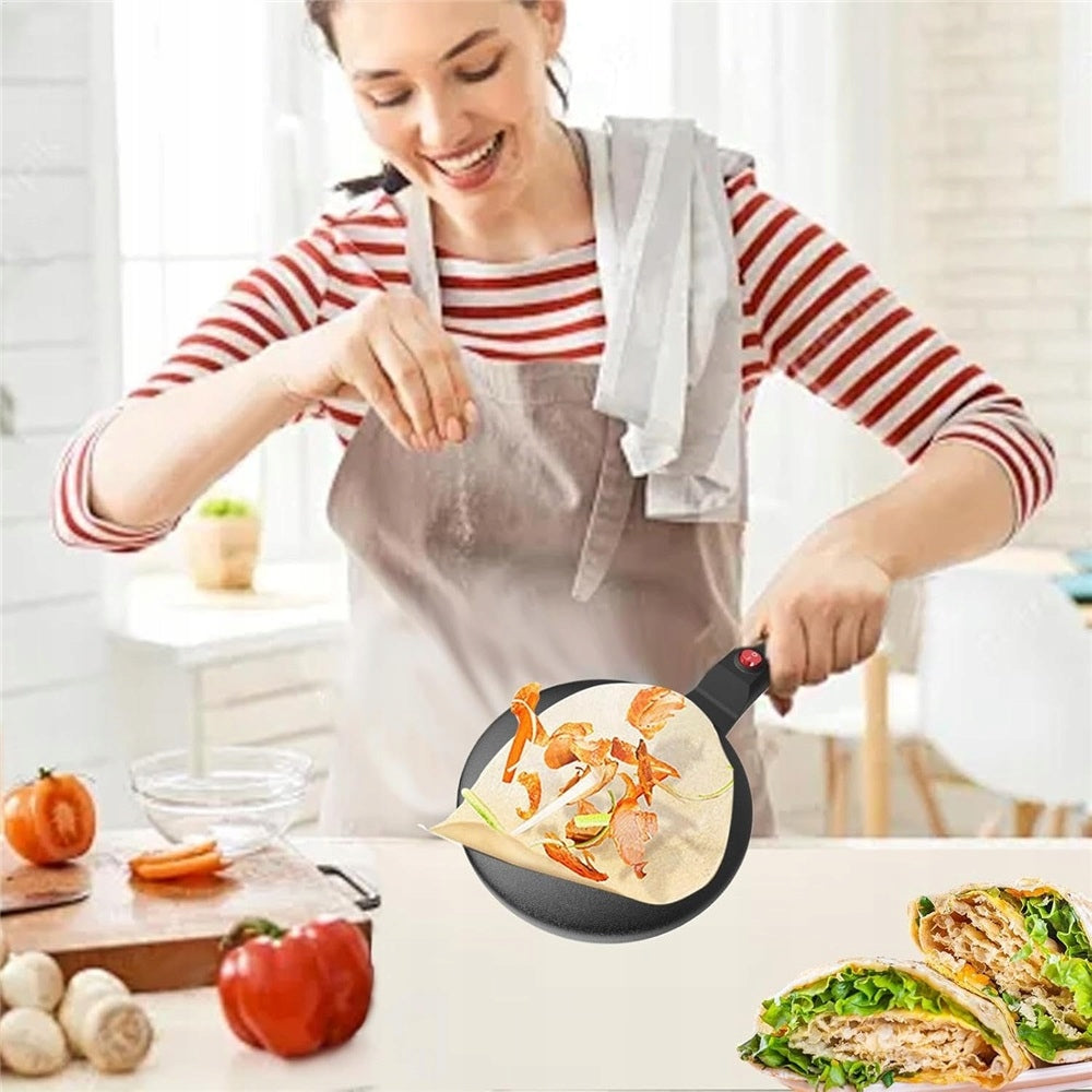 PANCAKE MAKER ELECTRIC FRYING PAN 20CM 600W WITHOUT THE USE OF FAT Power rating 600 W