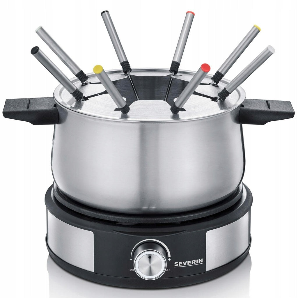 PANCAKE MAKER WITH FONDUE 1500W STAINLESS STEEL BLACK SEVERIN FO2471 EAN (GTIN) 4008146036941
