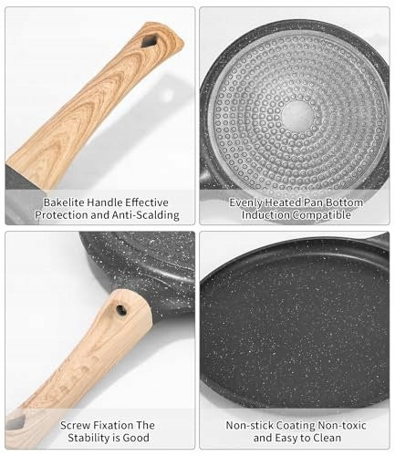 PANCAKE PAN 28 CM NON-STICK SWISS GRANITE FOR Model SWC5908151233641