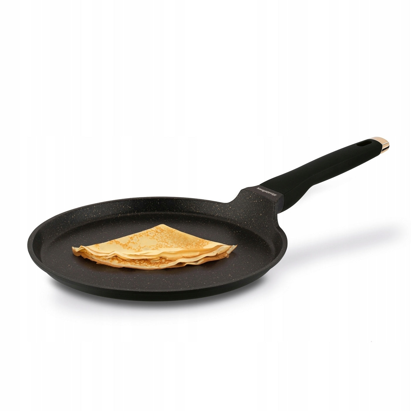 PANCAKE PAN 28cm LARGE NON STICK Pancake Pan Black Rose