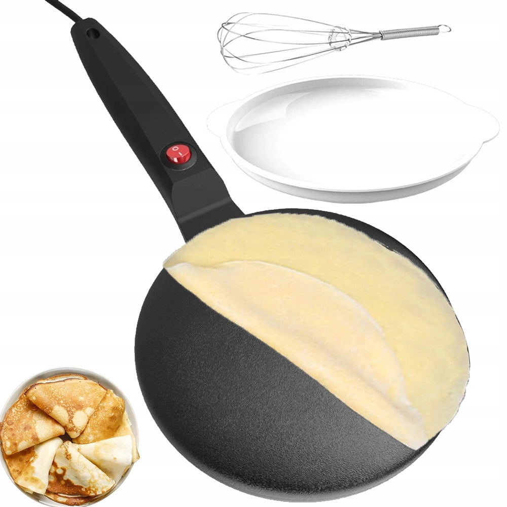 PANCAKE PAN ELECTRIC 20CM 600W SUBMERSIBLE BLINOWNICA +BOWL