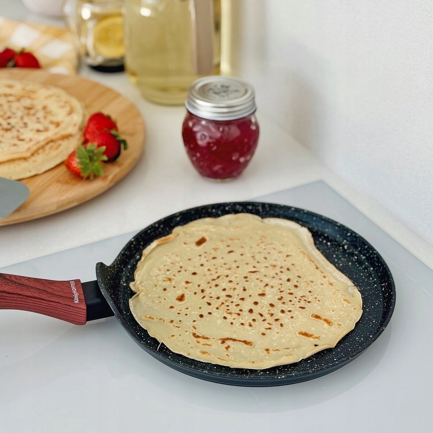 PANCAKE PAN Induction PANCAKES GAS Konighoffer Arte 24cm Manufacturer code 465328
