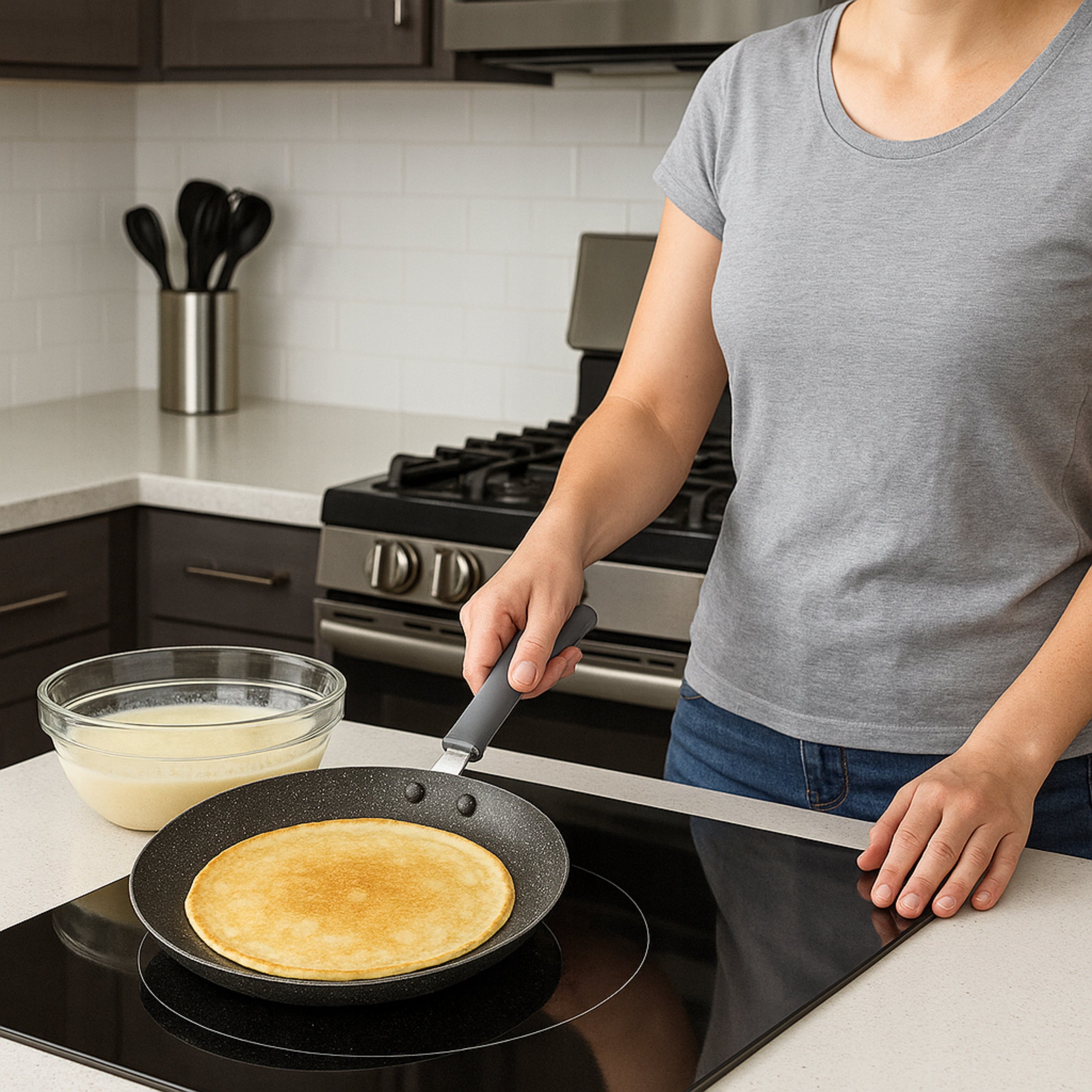 PANCAKE PAN NON-STICK INDUCTION NON-STICK PAN 28 cm Manufacturer code 5905155027382