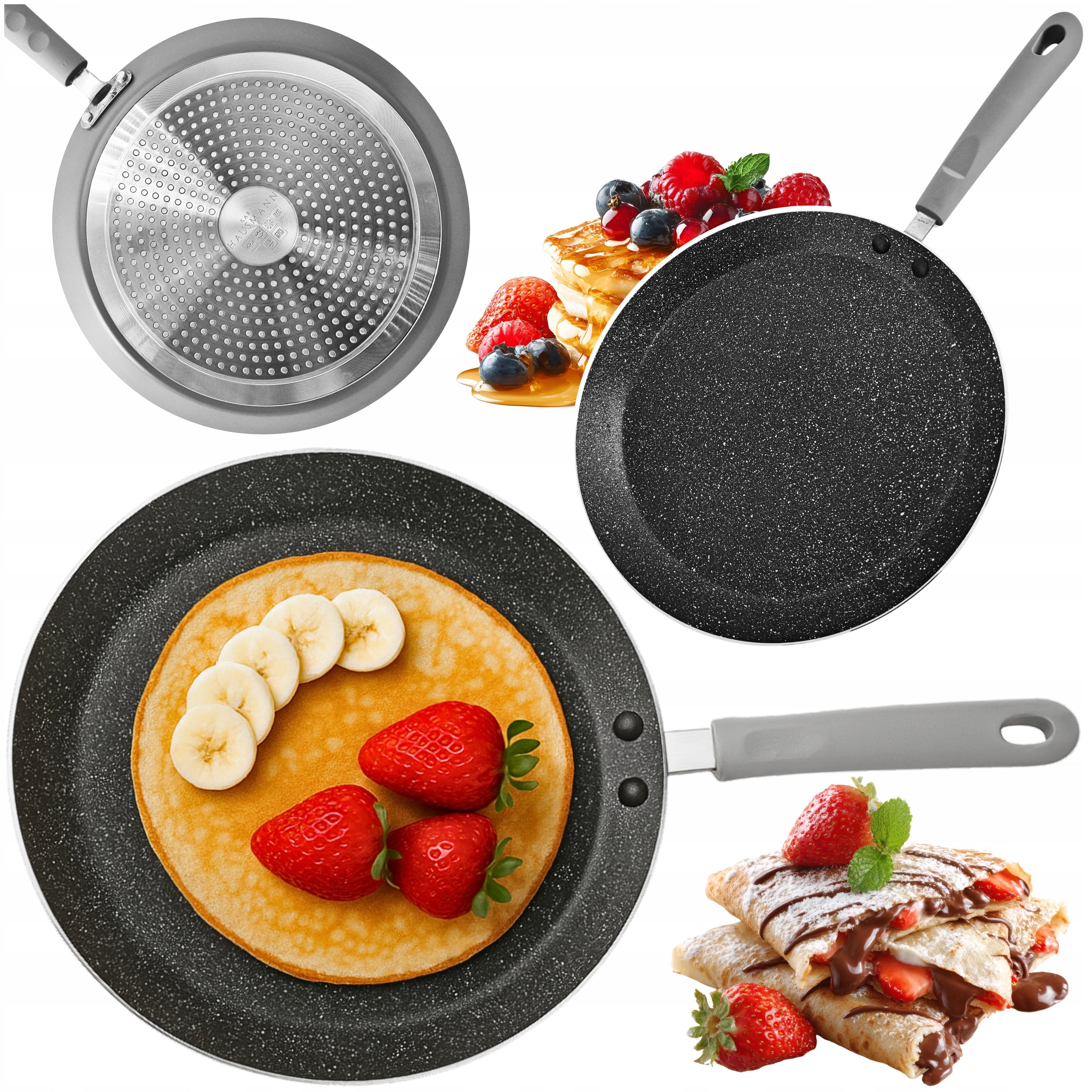PANCAKE PAN NON-STICK INDUCTION NON-STICK PAN 28 cm