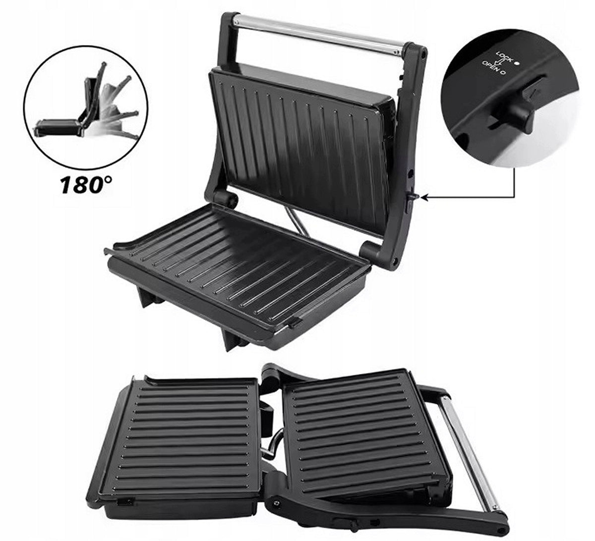 PANINI ELECTRIC TOURIST GRILL 24V 350W TIR BUS MOTORHOME Packaging status original