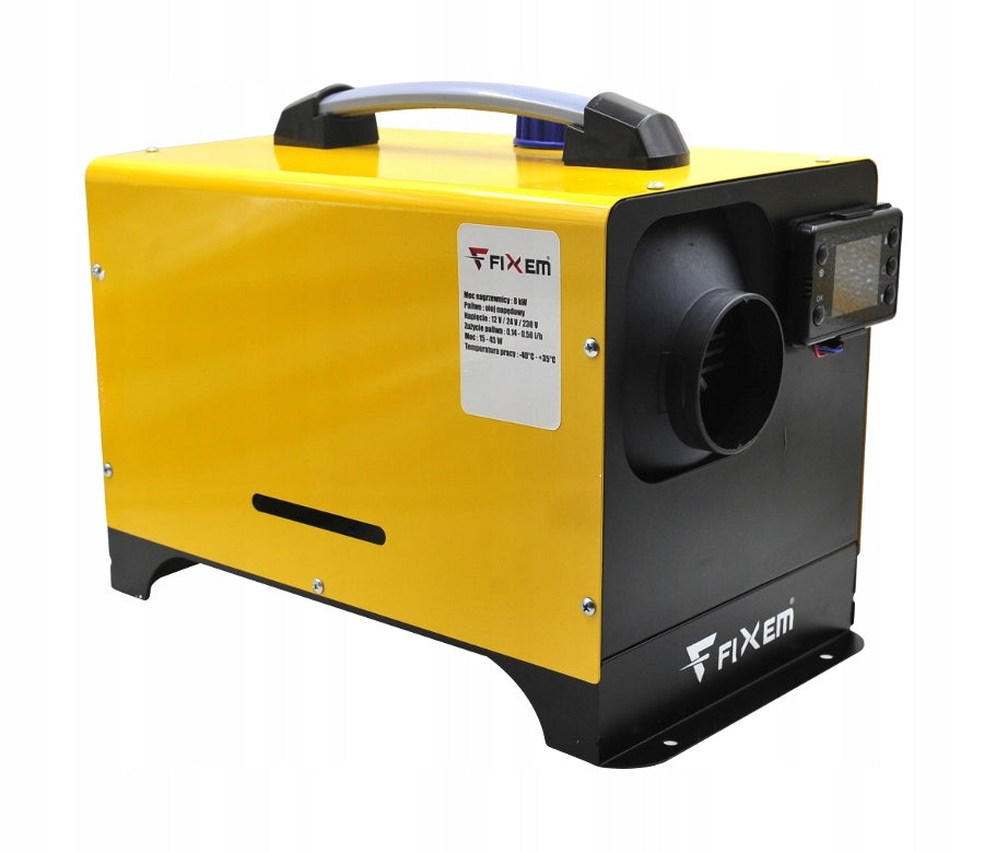 PARKING HEATER 230V HEATER 8kW COMBUSTION BLOWER CABLES 12V 24V Manufacturer code FX21110