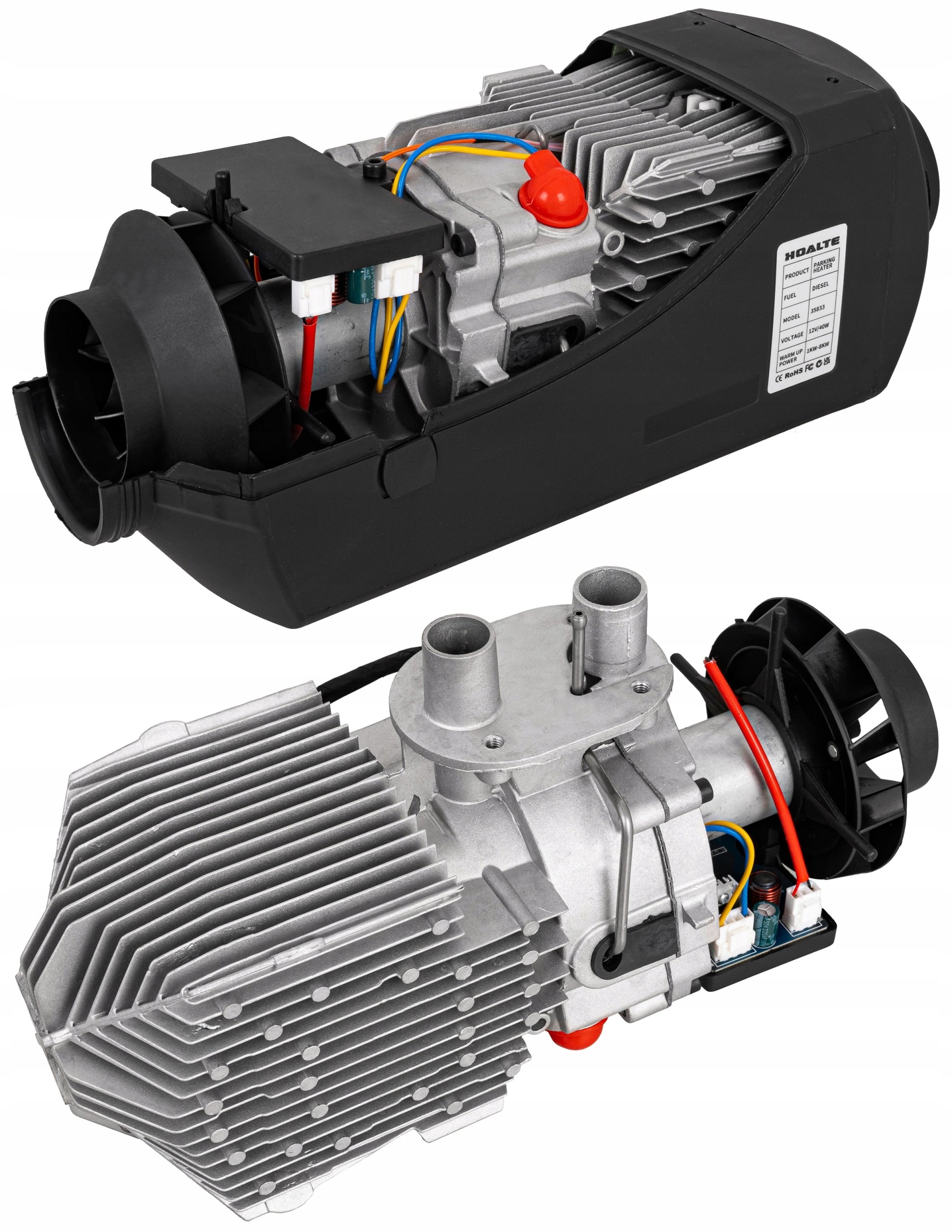 PARKING HEATING 8kW DIESEL COMBUSTION BLOWER DIESEL PILOT APPLICATION Brand Hoalte