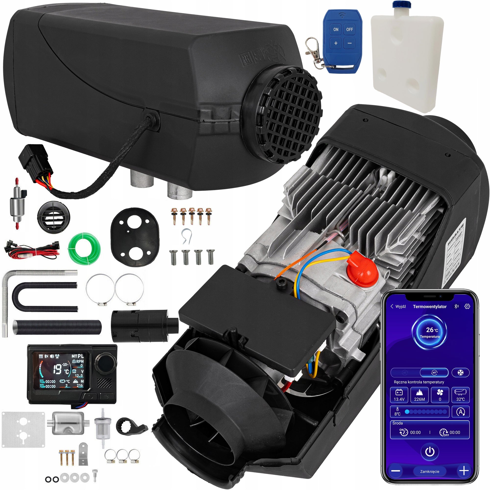 PARKING HEATING 8kW DIESEL COMBUSTION BLOWER DIESEL PILOT APPLICATION