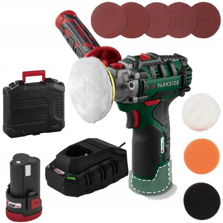 PARKSIDE 12V PAAP 12 E5 cordless polisher + battery + charger