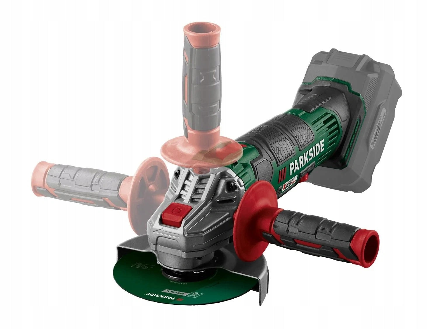 PARKSIDE Angle Grinder 20V 125 mm PWSA 20-Li G4 Bez Aku X20V Team Brand Parkside