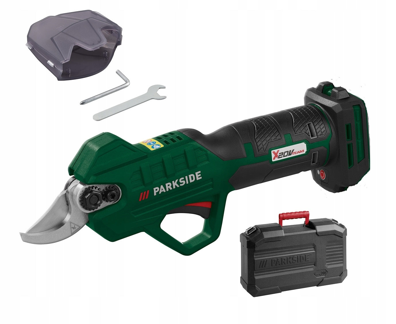 PARKSIDE CORDLESS BRANCH SHEARS PRUNER 20 V PAAS 20-LI +CASE