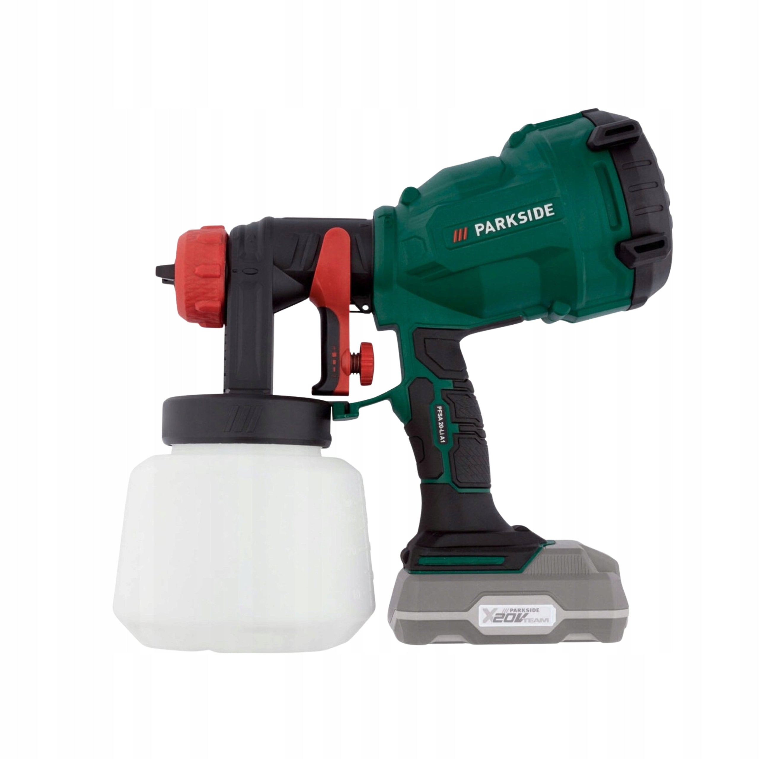 PARKSIDE CORDLESS SPRAY GUN FOR PAINT 20V 1.2L ZEST Packaging status original