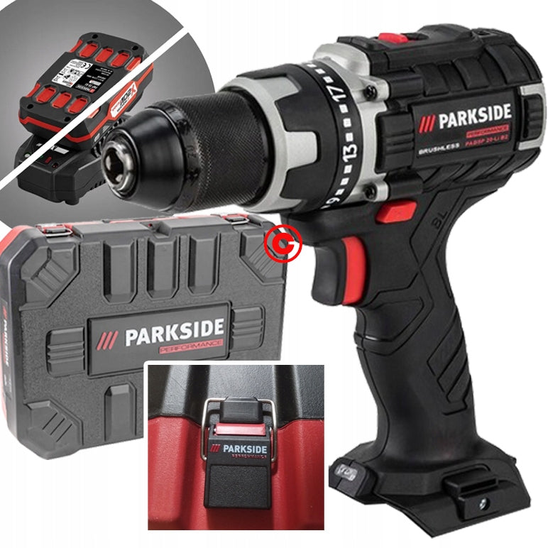 PARKSIDE Cordless Drill 60 Nm 20V PABSP Brushless New