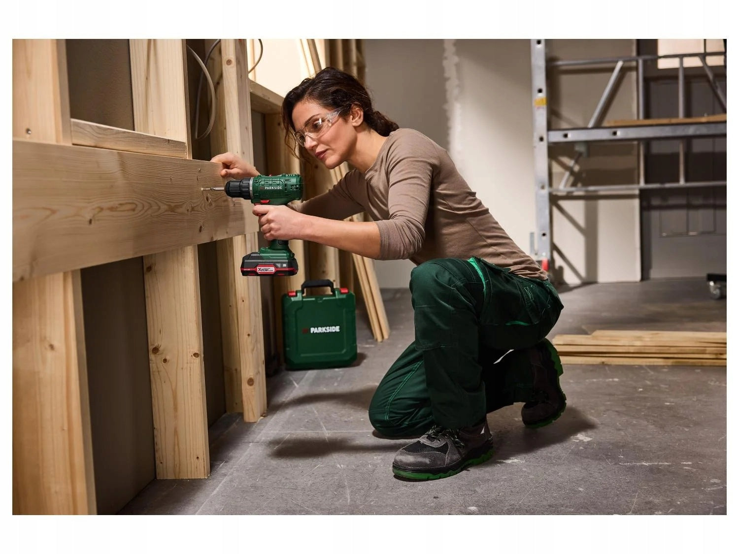 PARKSIDE Cordless Drill/Driver 20V 2,0 Ah PBSSA 20-Li A1 Charge. Manufacturer code PBSA 20li A1 + AKU + ŁADOWARKA