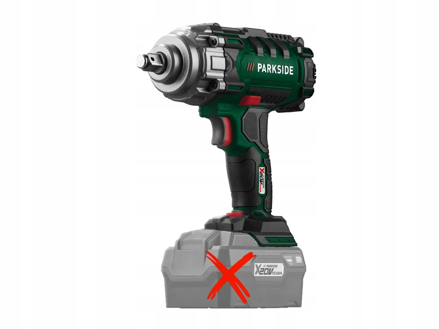 PARKSIDE Cordless Impact Screwdriver PASSK 20-Li C4, 20 V + BOD CAPS Brand Parkside