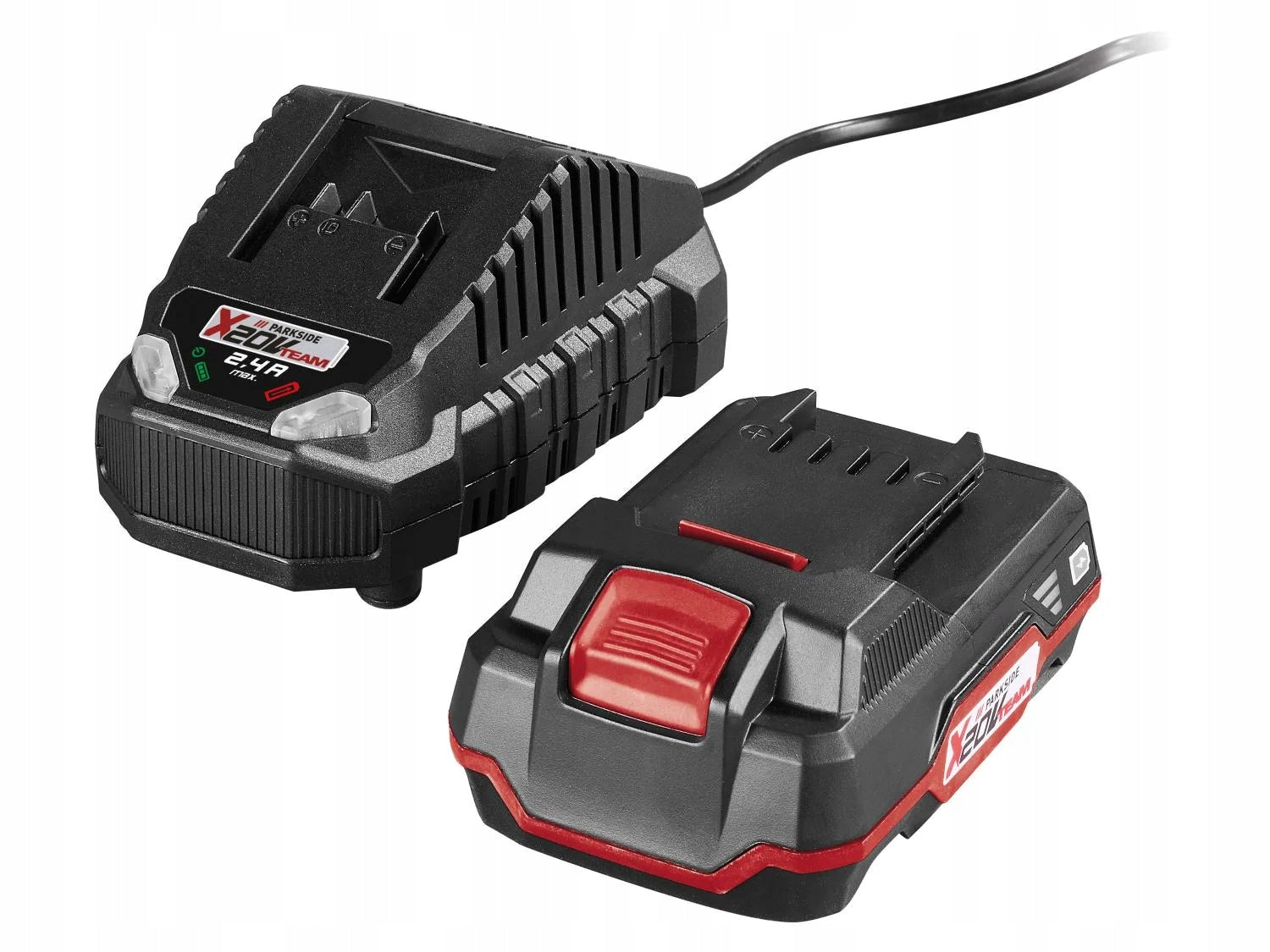 PARKSIDE Cordless PABS 20-Li Drill/Driver with AKU + LOAD and SUITCASE Brand Parkside