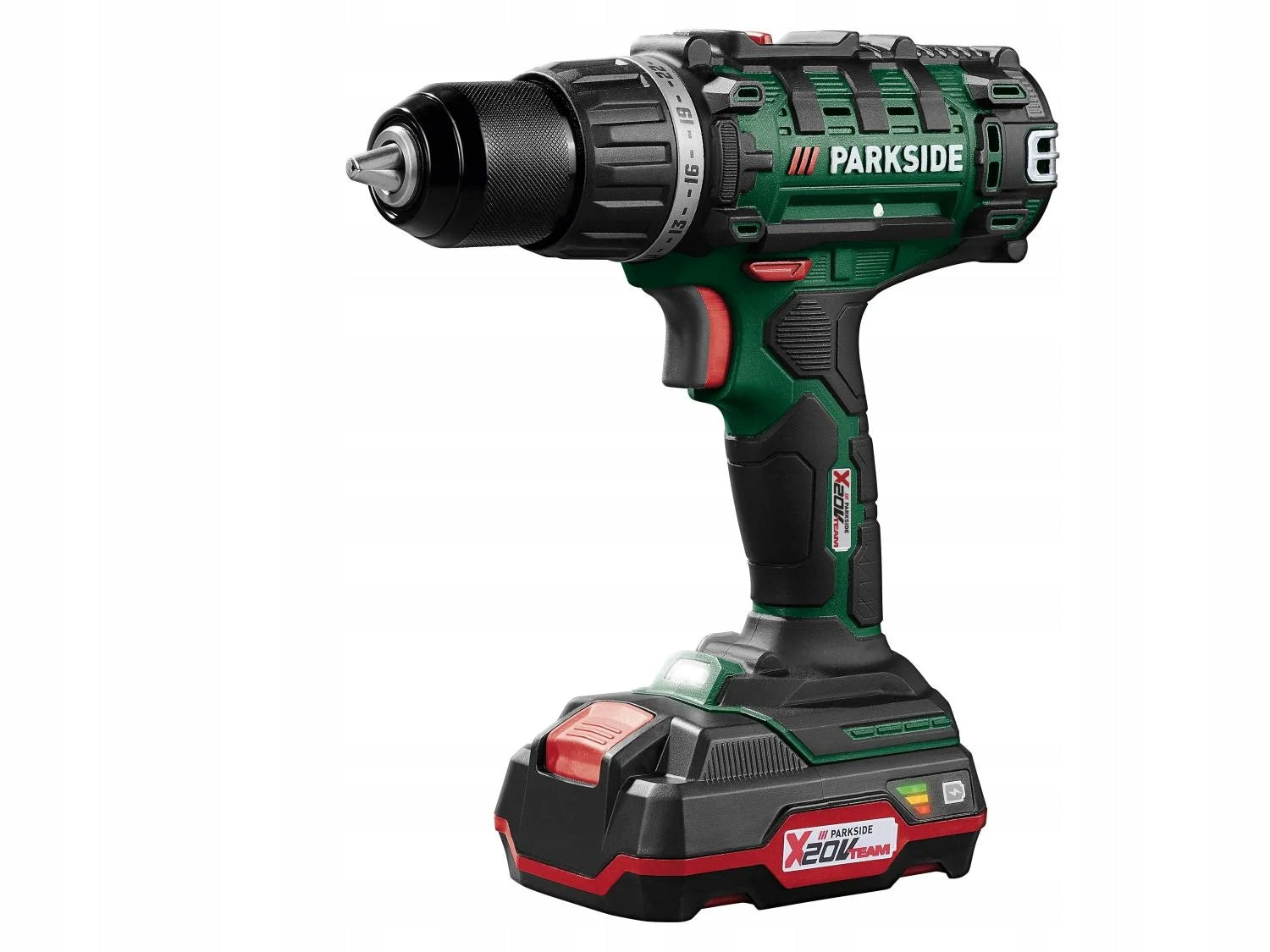 PARKSIDE Cordless PABS 20-Li Drill/Driver with AKU + LOAD and SUITCASE Manufacturer code PABS 20-Li