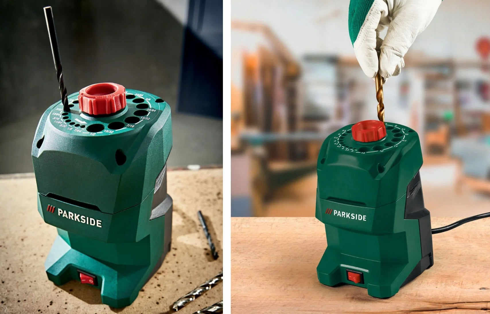 PARKSIDE ELECTRIC DRILL SHARPENER 3-13 mm 95 W 2x STRONG STONE Brand Parkside