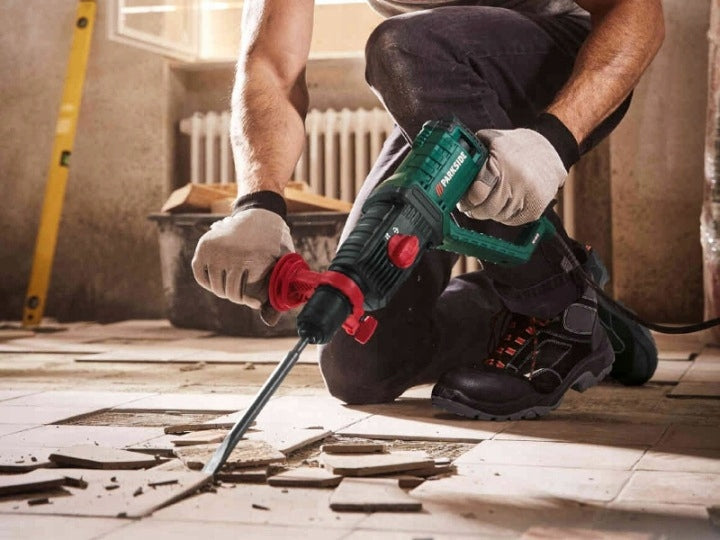 PARKSIDE IMPACT DRILL 1050W ELECTRIC HAMMER DRILL D4 + ACCESSORIES Packaging status original