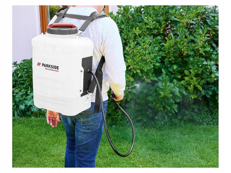 PARKSIDE PERFORMANCE Cordless backpack sprayer PPARDS 16 D3 Maximum pressure 6 bar