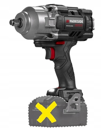 PARKSIDE PERFORMANCE PASSP 20-Li C4 IMPACT WRENCH BRUSHLESS SUITCASE Packaging status original