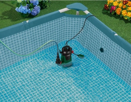 PARKSIDE PETPK 400 B2 Powerful submersible water pump for clean pool water Manufacturer code 508086_2507