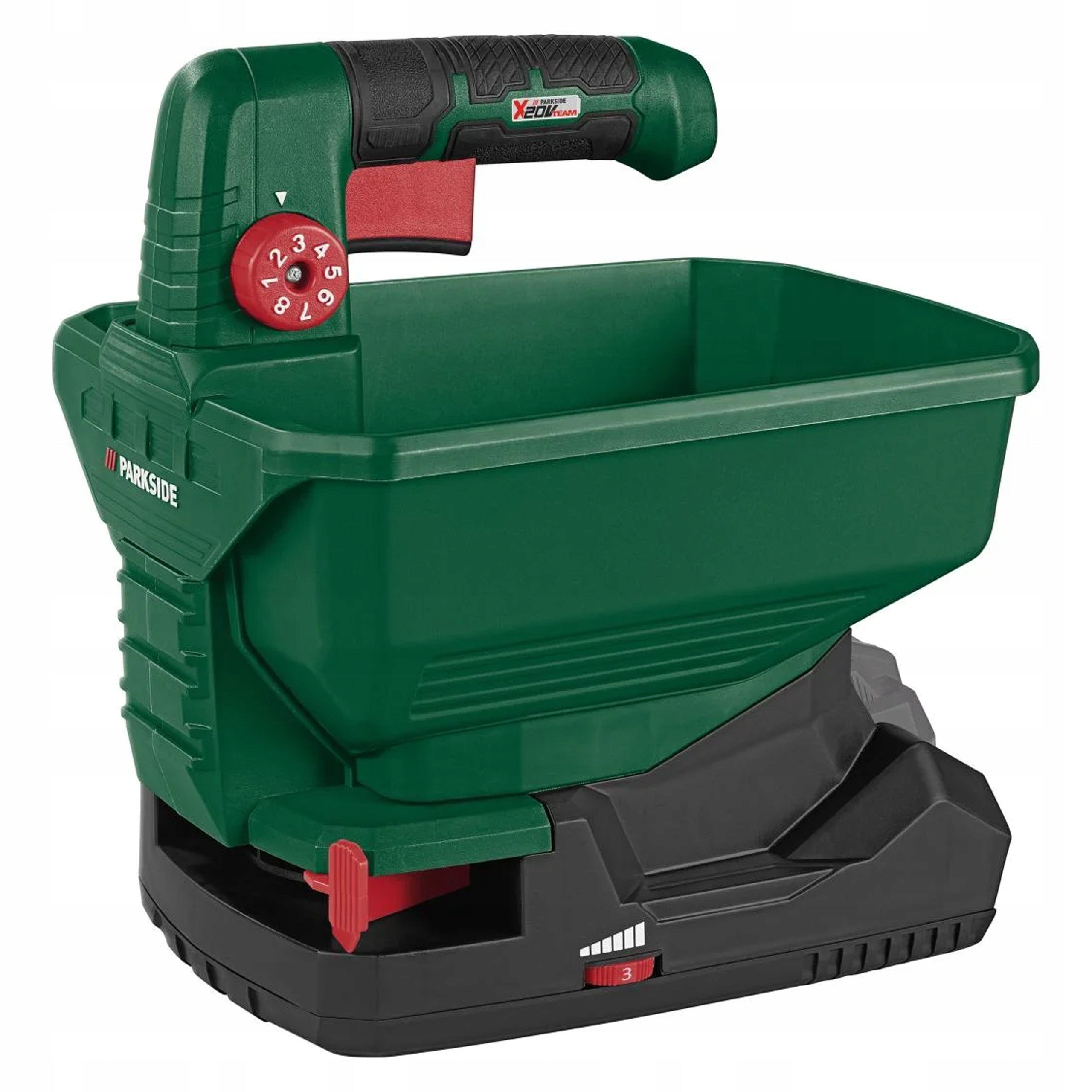 PARKSIDE PUSA 20-Li A1 Seed Drill Salt Fertilizer Spreader 5m Power supply rechargeable battery