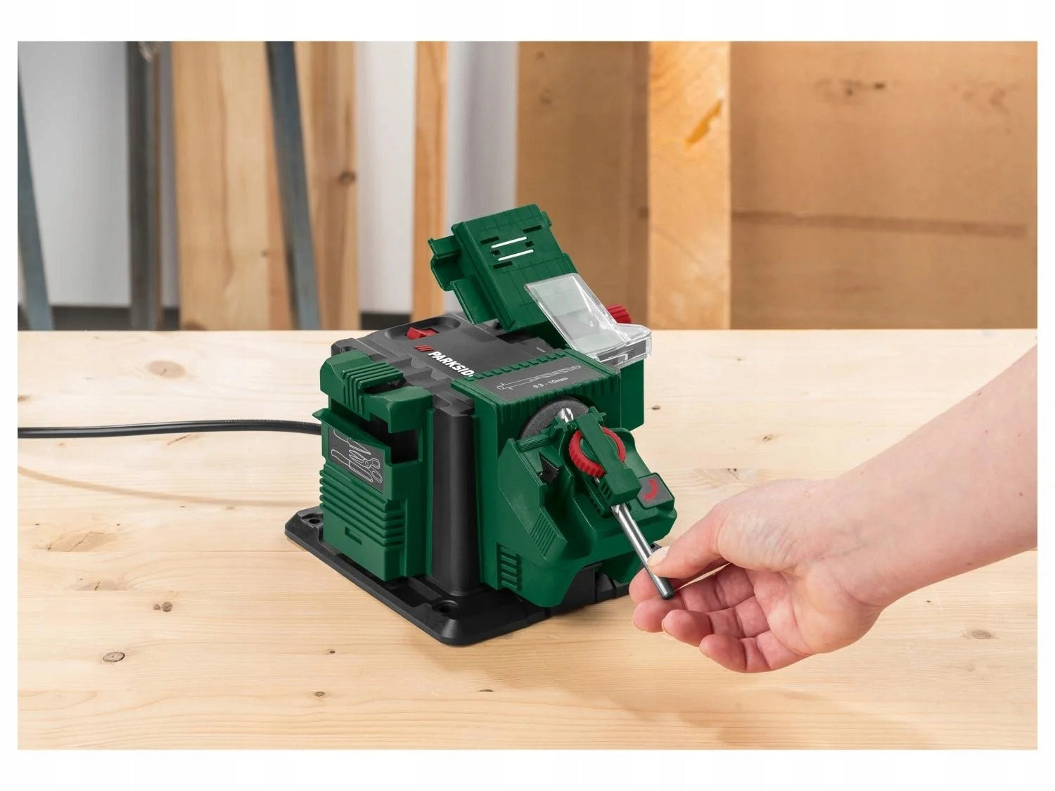 PARKSIDE SHARPENER | UNIVERSAL | FOR KNIVES | SCISSORS | DRILLS | CHISEL | Packaging status original