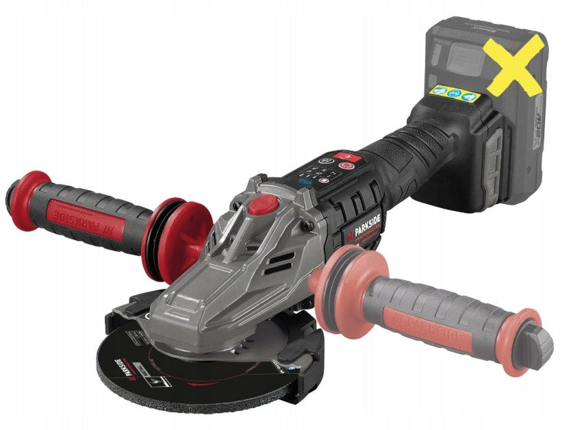 PARKSIDE aku angle grinder 125mm 20V in case PPWSA 20 Li A1 Kind angle grinder