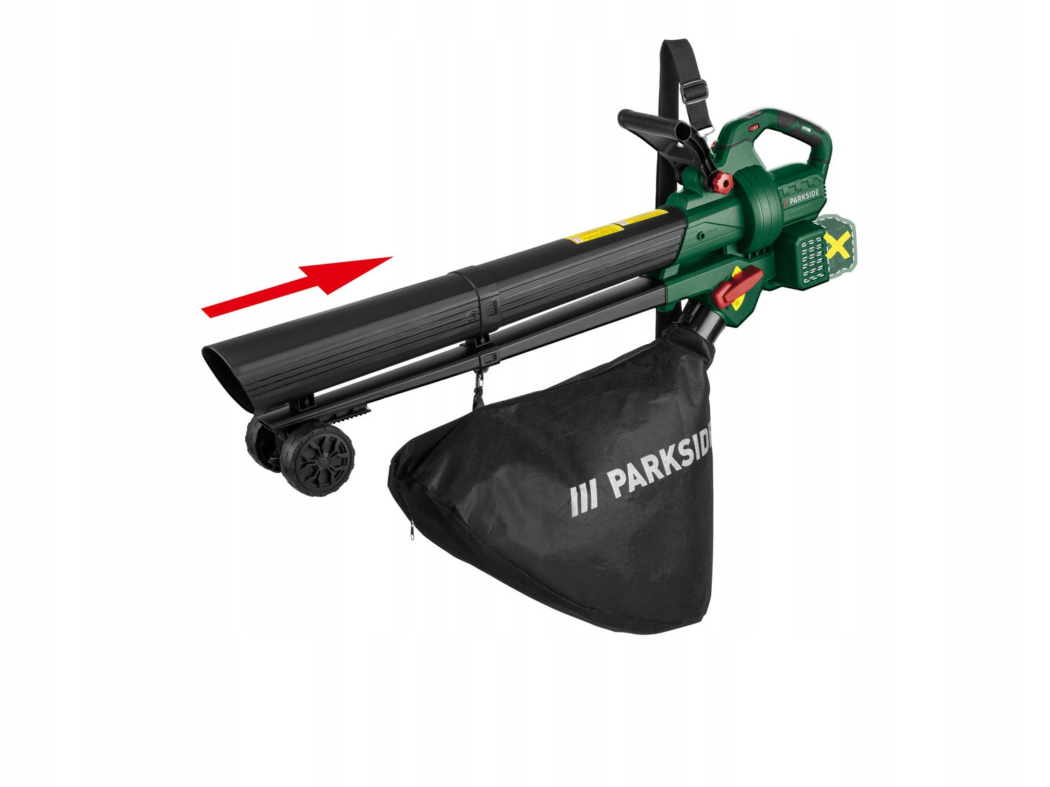 PARKSIDE cordless vacuum cleaner and leaf blower 40 V PLSBA 40-Li A1 Brand Parkside