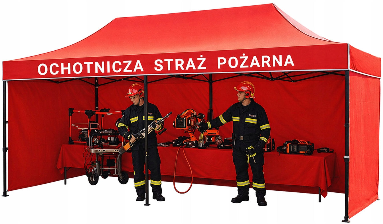 PARTY Tent with LOGO Express EVENT 3x6 GAZEBO WITH PRINT INSCRIPTION