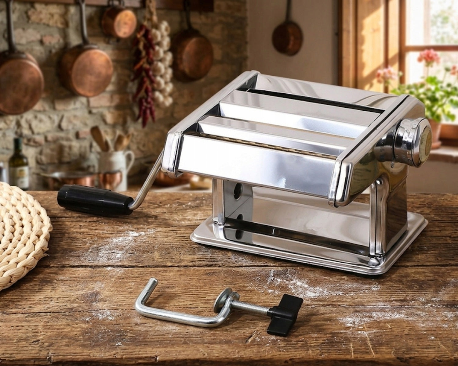 PASTA AND CAKE MACHINE HAND STAINLESS STEEL SPAGHETTI LASAGNE Manufacturer code 4311536033223