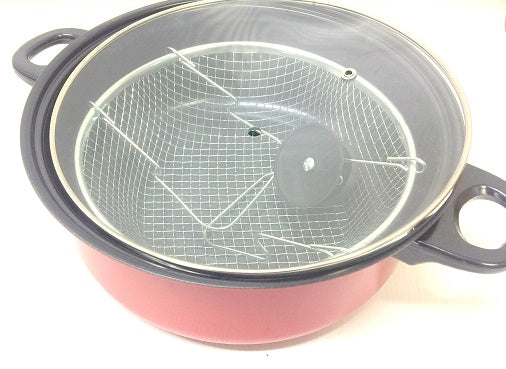 PASTA FRIES POT FRYER 24cm + STRAINER EAN (GTIN) 5907524085566