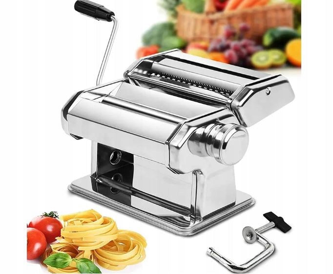 PASTA MACHINE HAND DOUGH FOR ROLLING SLICER ADJUSTABLE Packaging status original