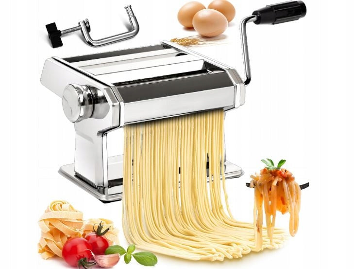 PASTA MACHINE HAND DOUGH FOR ROLLING SLICER ADJUSTABLE Packaging status original