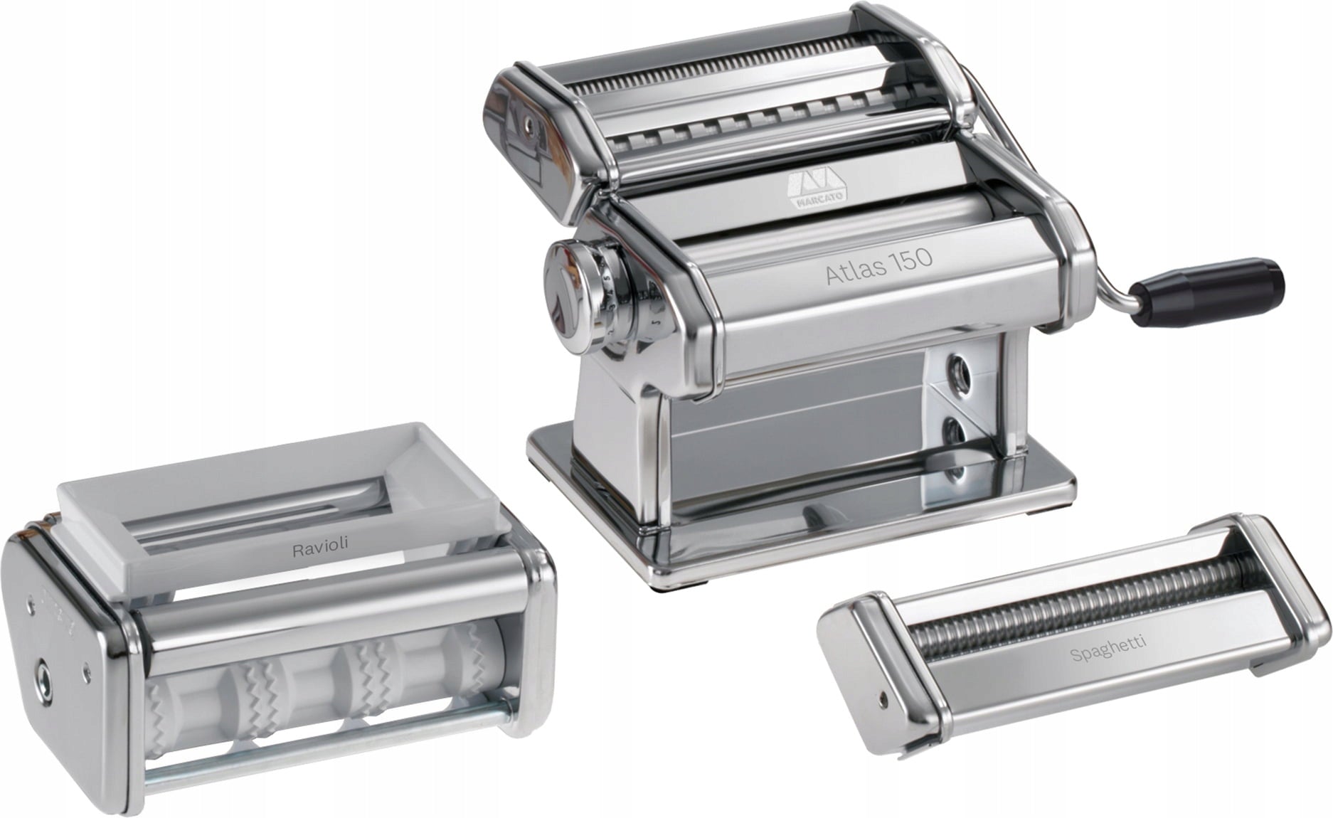 PASTA SET MACHINE MARCATO PASTASET ATLAS 150+RAVIOLI+SPAGHETTI